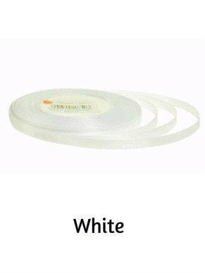 Wstążka satynowa gładka 0,65cm / 32m -50% Wstążka satynowa gładka 0,65cm / 32m -50%