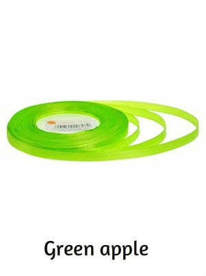 Wstążka satynowa gładka 0,65cm / 32m -50% Wstążka satynowa gładka 0,65cm / 32m -50%