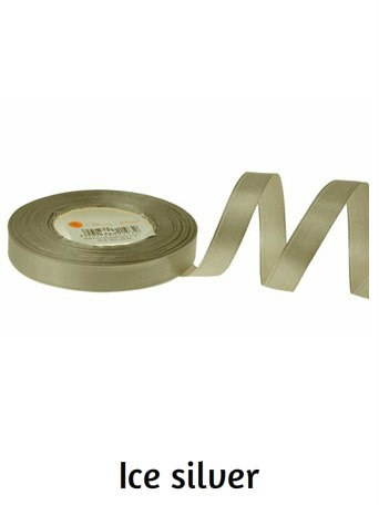 Wstążka satynowa gładka 1,2cm / 32m -50% Wstążka satynowa gładka 1,2cm / 32m -50%
