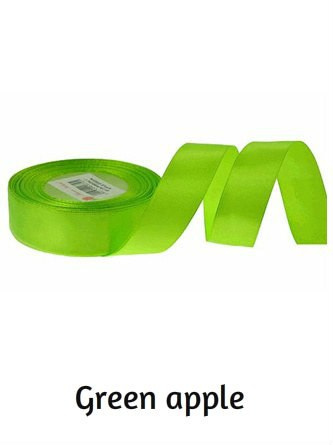 Wstążka satynowa gładka 2,5cm / 32m -50% Wstążka satynowa gładka 2,5cm / 32m -50%