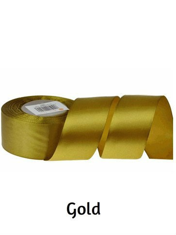 Wstążka satynowa gładka 3,8cm / 32m -50% Wstążka satynowa gładka 3,8cm / 32m -50%