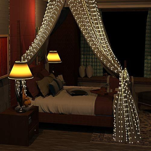 Lampki na druciku 200LED wiązka 10*200cm ciepłe 230V (AX8702520) Lampki na druciku 200LED wiązka 10*200cm ciepłe 230V (AX8702520)