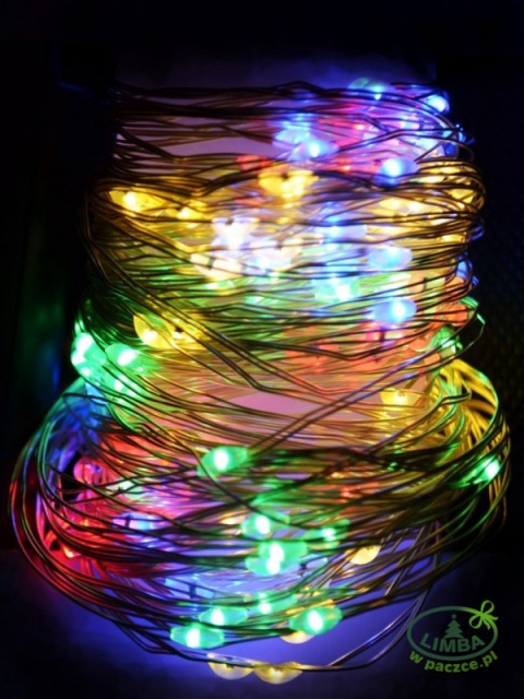 Lampki na druciku 200LED wiązka 10*200cm multikolor 240V wew/zew (AX8703520) Lampki na druciku 200LED wiązka 10*200cm multikolor 240V wew/zew (AX8703520)