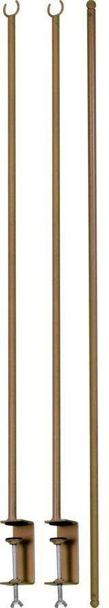 Drążek metalowy złoty do dekoracji stołu (027659) h:135*max250cm Drążek metalowy złoty do dekoracji stołu (027659) h:135*max250cm