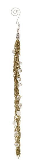 Zawieszka gałązka brokatowa 35cm z diamencikami 3kolory (BX19202)-20% Zawieszka gałązka brokatowa 35cm z diamencikami 3kolory (BX19202)-20%