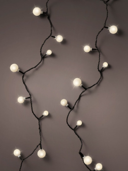 Lampki 240LED kuleczki białe ciepłe wew/zew dł.18m (494647)