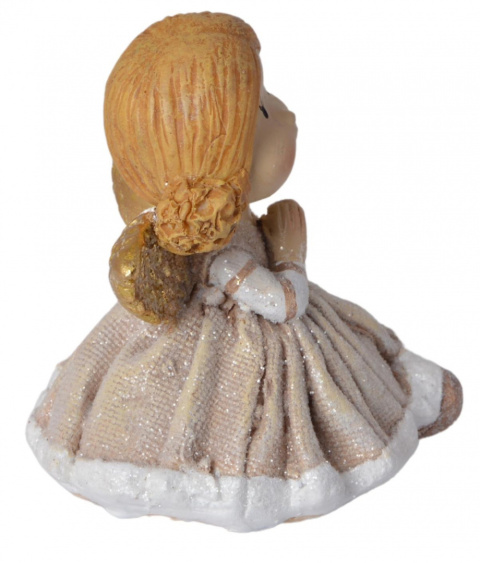 Aniołek ceramiczny beżowy siedzący 2 wzory(1755) Aniołek ceramiczny beżowy siedzący 2 wzory(1755)