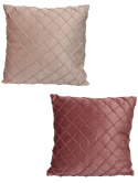 Poduszka welurowa pikowana 2kolory 40*40cm (613303)-20% Poduszka welurowa pikowana 2kolory 40*40cm (613303)-20%