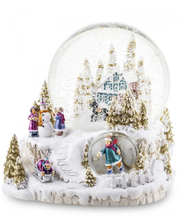 Kula wodna 12cm scenka + mała kula pozytywka (139784)