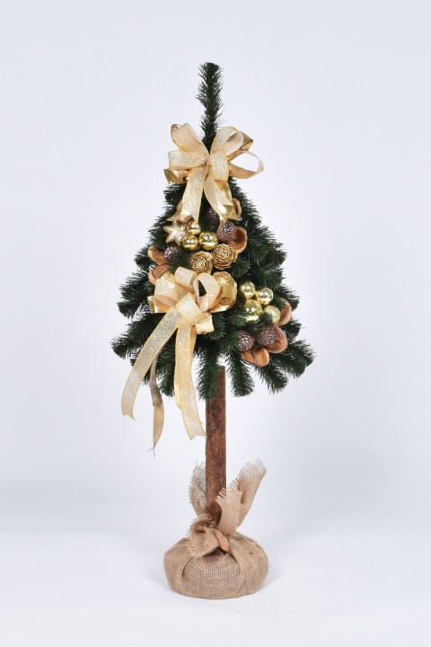Choinka TATRY dekorowana exclusive 110cm GOLD(CHTD-EX-2-GOLD) Choinka TATRY dekorowana exclusive 110cm GOLD(CHTD-EX-2-GOLD)