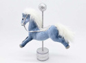 Konik karuzelowy niebieski welur (TG65396) -30% Konik karuzelowy niebieski welur (TG65396) -30%