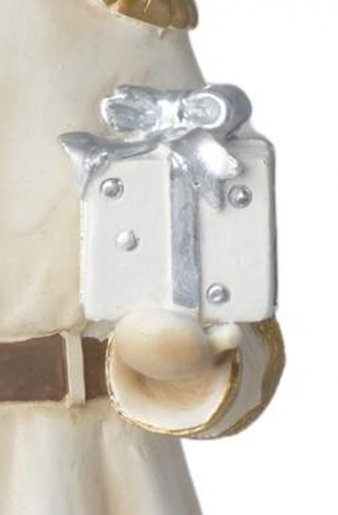 Renifer ceramiczny z prezentem ecru surdut (2709)-20% Renifer ceramiczny z prezentem ecru surdut (2709)-20%