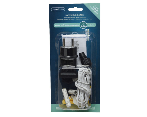 Eliminator baterii dla 3-ch produktów na 2xAAA (482724) Eliminator baterii dla 3-ch produktów na 2xAAA (482724)
