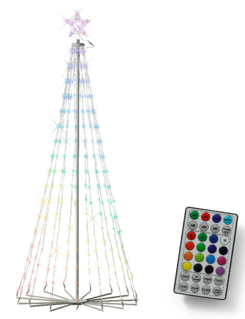 "Tańcząca choinka 3D" 150cm 205LED (490772) "Tańcząca choinka 3D" 150cm 205LED (490772)