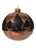 Bombki 100mm dekorowane ornament kpl.4szt: KOLEKCJA NIEBANALNA Bombki 100mm dekorowane ornament kpl.4szt: KOLEKCJA NIEBANALNA