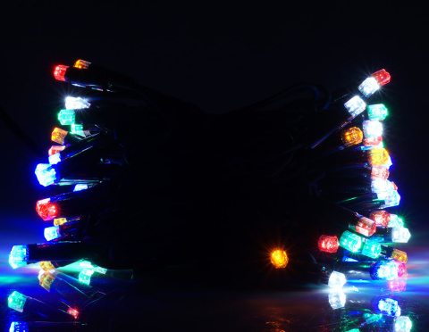 Lampki 80LED+gn kolorowe zewnętrzne Lampki 80LED+gn kolorowe zewnętrzne