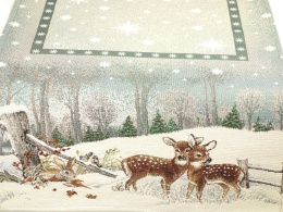 Bieżnik gobelinowy 40x100cm Sarenki w lesie (SW212)