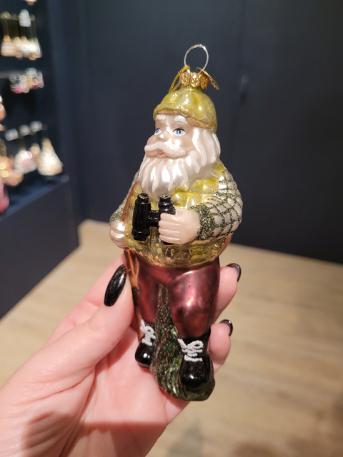Bombka: Mikołaj myśliwy (121555) Bombka: Mikołaj myśliwy (121555)