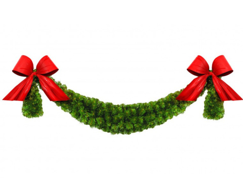 Kokarda plastikowa zewnętrzna czerwona (15) 40*70*40 cm Kokarda plastikowa zewnętrzna czerwona (15) 40*70*40 cm