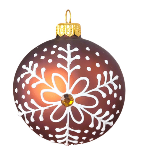 Bombki 80 dekorowane ornament op.6szt.: KOLEKCJA PIERNIKOWA-20% Bombki 80 dekorowane ornament op.6szt.: KOLEKCJA PIERNIKOWA-20%