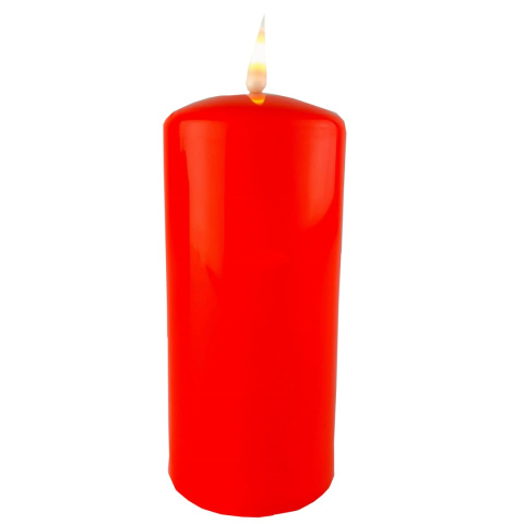 Świeca LED czerwony połysk wysoka(8/20/WAX) Świeca LED czerwony połysk wysoka(8/20/WAX)