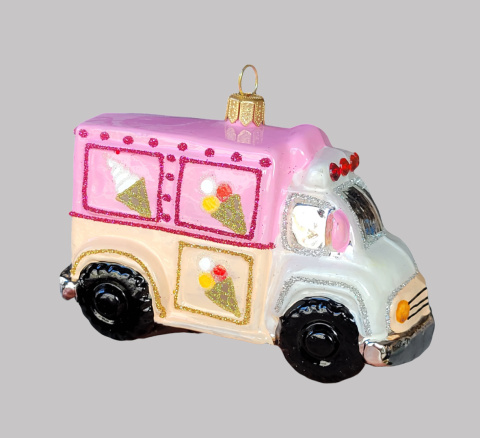 Bombka formowa: Auto z lodami (147) Bombka formowa: Auto z lodami (147)