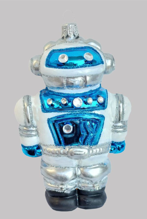 Bombka formowa: Robot niebieski (191) SE Bombka formowa: Robot niebieski (191) SE