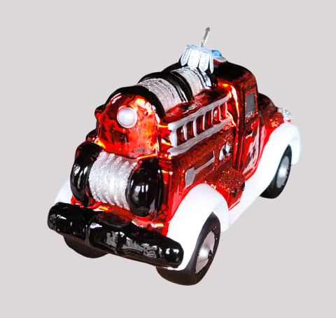 Bombka formowa: Wóz strażacki (290) SZ Bombka formowa: Wóz strażacki (290) SZ