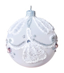 Bombki 100 dekorowane ornament op.4szt.: ZIMOWA OPOWIEŚĆ Bombki 100 dekorowane ornament op.4szt.: ZIMOWA OPOWIEŚĆ