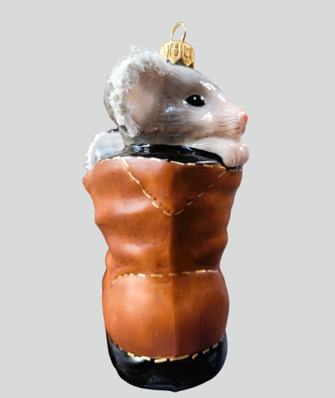 Bombka formowa: Myszki w bucie (200) Bombka formowa: Myszki w bucie (200)