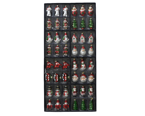 Bombka szklana display: Nutcracker czerwony (121768) Bombka szklana display: Nutcracker czerwony (121768)
