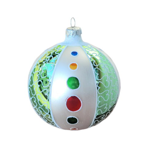 Bombki 120 dekorowane op.2szt LUDOWE (4) Bombki 120 dekorowane op.2szt LUDOWE (4)