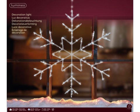 Kontur śnieżynka LED zimny biały (491220) Kontur śnieżynka LED zimny biały (491220)