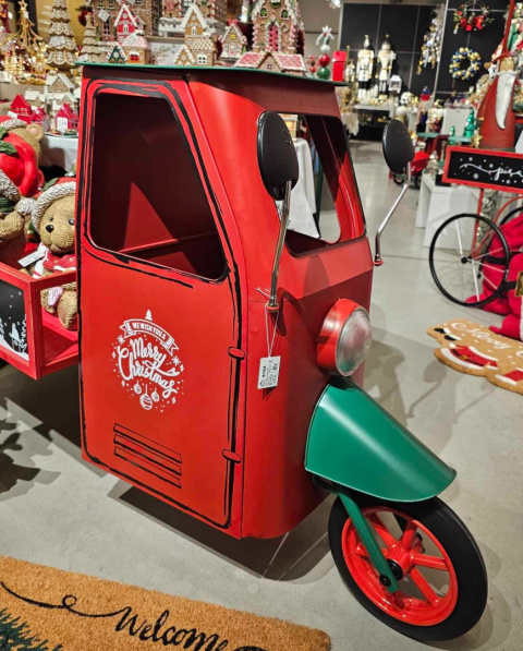 Auto metalowe "Merry Christmas" MAXI 167cm element ekspozycyjny ekspozytor (8764) Auto metalowe "Merry Christmas" MAXI 167cm element ekspozycyjny ekspozytor (8764)