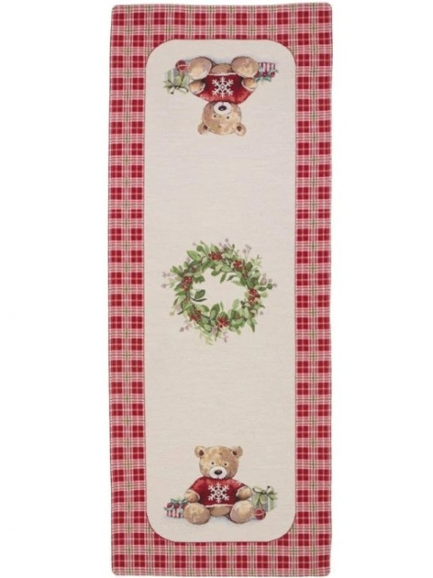 Bieżnik gobelin Eden 40x100cm MIŚ (TX0003-1275RJ) Bieżnik gobelin Eden 40x100cm MIŚ (TX0003-1275RJ)