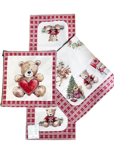 Bieżnik gobelin Eden 40x140cm MIŚ (TX0004-1275RJ) Bieżnik gobelin Eden 40x140cm MIŚ (TX0004-1275RJ)
