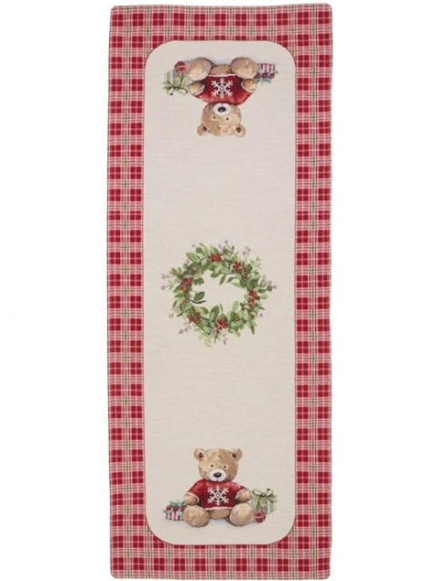 Bieżnik gobelin Eden 40x140cm MIŚ (TX0004-1275RJ) Bieżnik gobelin Eden 40x140cm MIŚ (TX0004-1275RJ)