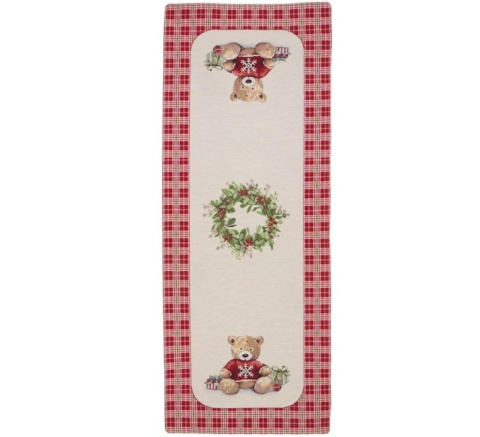 Bieżnik gobelin Eden 40x140cm MIŚ (TX0004-1275RJ) Bieżnik gobelin Eden 40x140cm MIŚ (TX0004-1275RJ)