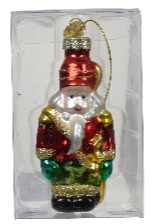 Bombka szklana Nutcracker (121769) h:7x5cm (display) Bombka szklana Nutcracker (121769) h:7x5cm (display)