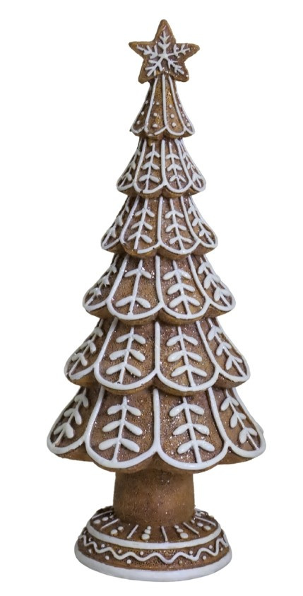 Choinka ceramiczna 30cm "piernikowa" z gwiazdką mała (7952) Choinka ceramiczna 30cm "piernikowa" z gwiazdką mała (7952)