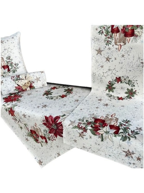 Obrus gobelin Chenille 140x180cm ŚWIECE (TX0009-1270) Obrus gobelin Chenille 140x180cm ŚWIECE (TX0009-1270)