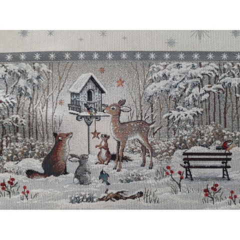 Obrus gobelin Chenille 140x240cm SARENKA (TX0017-854)