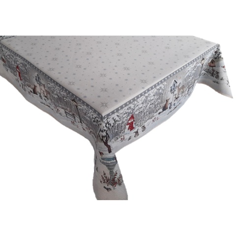 Chenille tapestry tablecloth 140x280cm SARENKA (TX0018-854) Chenille tapestry tablecloth 140x280cm SARENKA (TX0018-854)