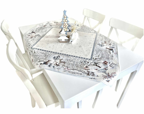 Obrus gobelin Chenille 97x100cm Sarenki (840-4100) Obrus gobelin Chenille 97x100cm Sarenki (840-4100)