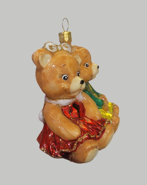 Bauble form: Teddy Bear Pair (261) D