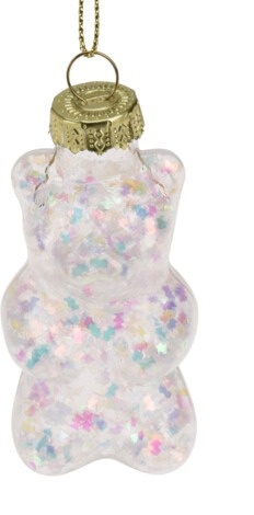 Bombka szklany Miś 7cm siedzący "Haribo" mleczny (166606) Bombka szklany Miś 7cm siedzący "Haribo" mleczny (166606)