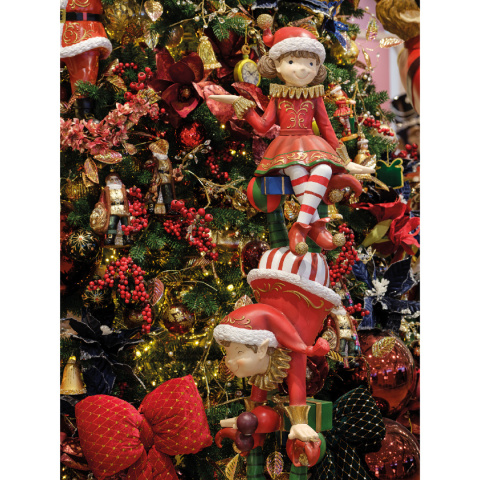 Dziewczynka ceramiczna elf 58cm siedząca (531300) Dziewczynka ceramiczna elf 58cm siedząca (531300)