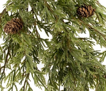 Branch 33cm PU "thuja" green (GL03631) Branch 33cm PU "thuja" green (GL03631)