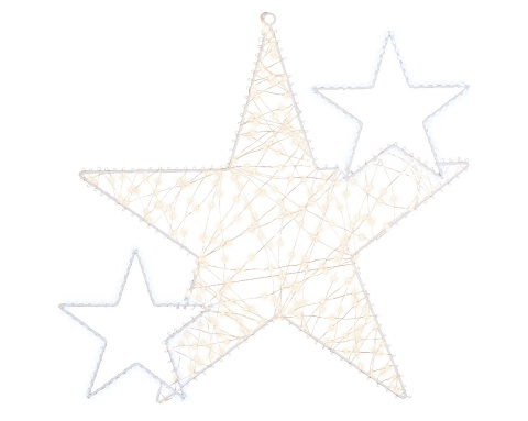 Ozdoba okienna gwiazdy 60cm 416LED (491550) Ozdoba okienna gwiazdy 60cm 416LED (491550)