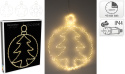 Christmas tree window decoration in a bauble 250 LED transformer timer 6/18h (AMZ130360)